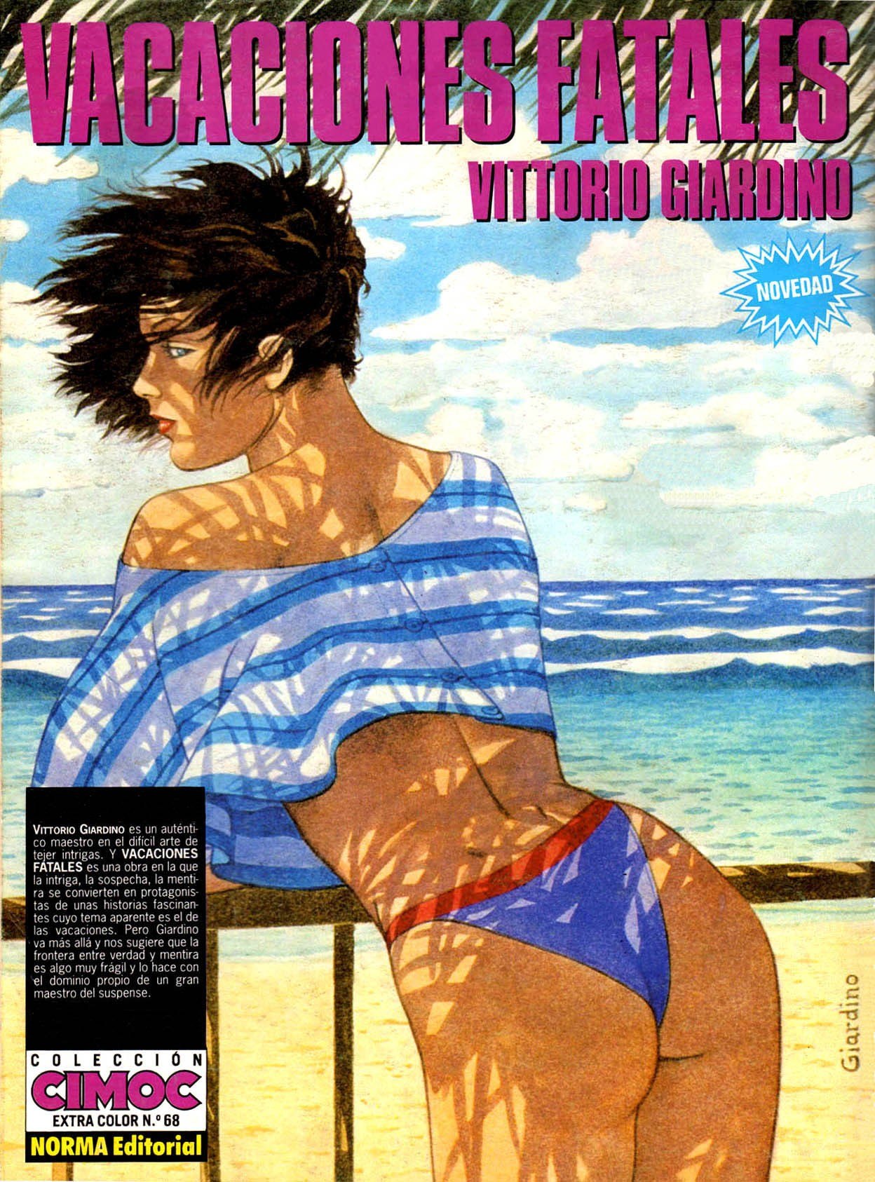 Portada ampliada de VACACIONES FATALES