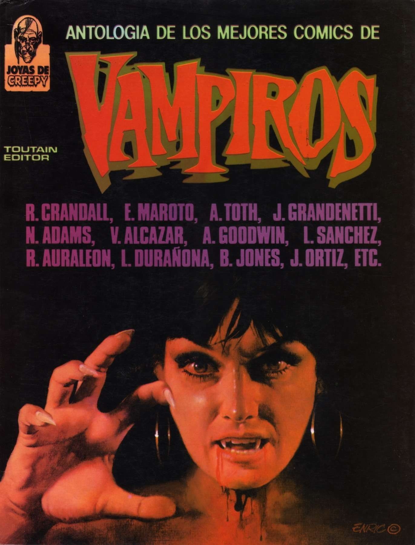 Portada ampliada de VAMPIROS