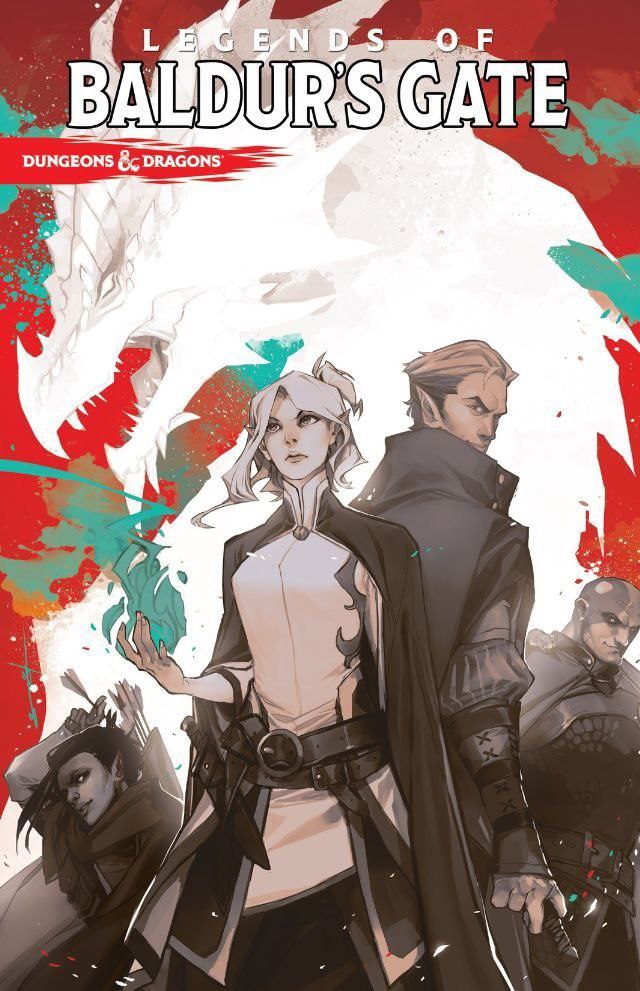 Portada ampliada de LEGENDS OF BALDUR'S GATE