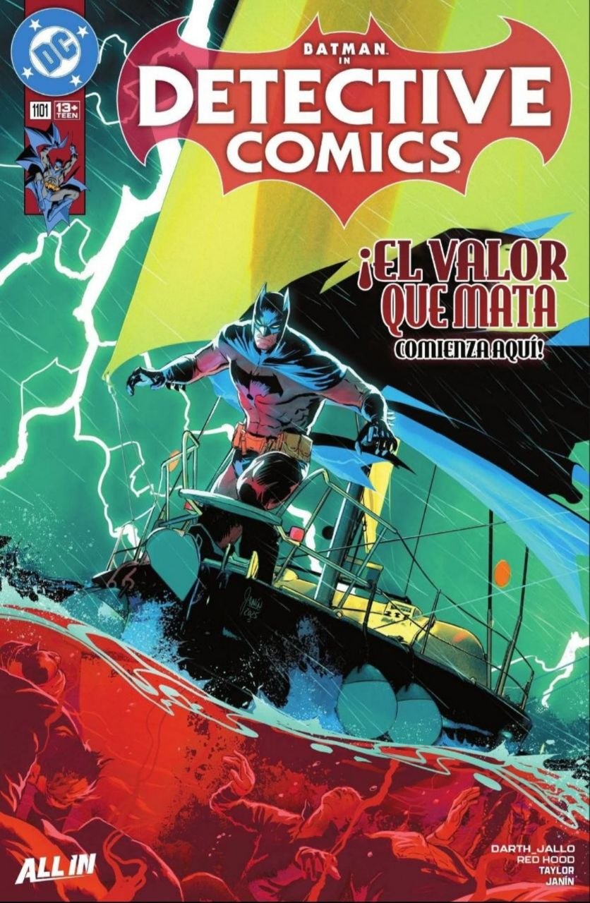 Portada ampliada de DETECTIVE COMICS