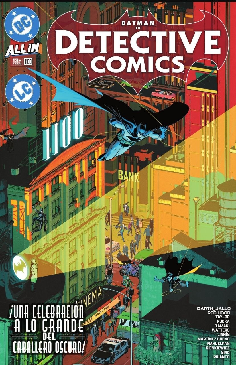 Portada ampliada de DETECTIVE COMICS