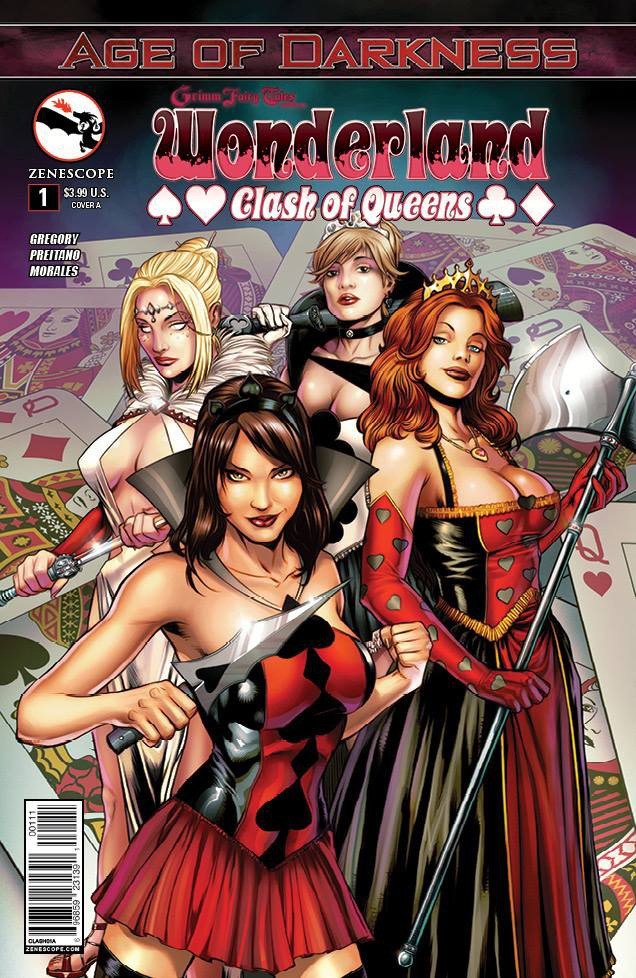 Portada ampliada de AGE OF DARKNESS Wonderland Clash of Queens