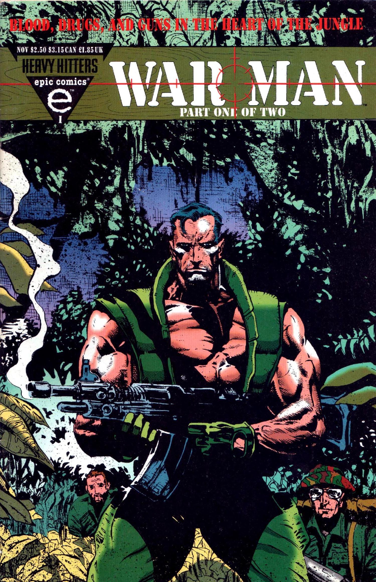 Portada ampliada de WAR MAN PART ONE OF TWO