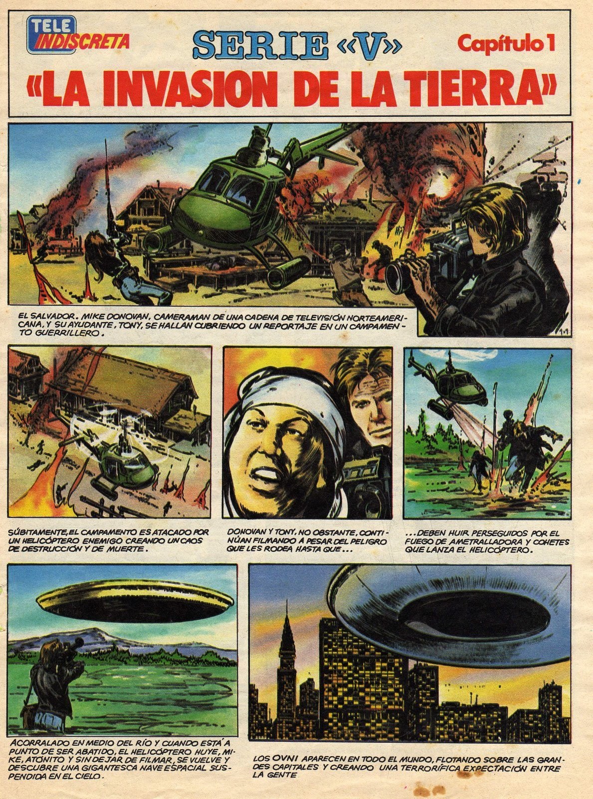 Portada ampliada de LA INVASION DE LA TIERRA