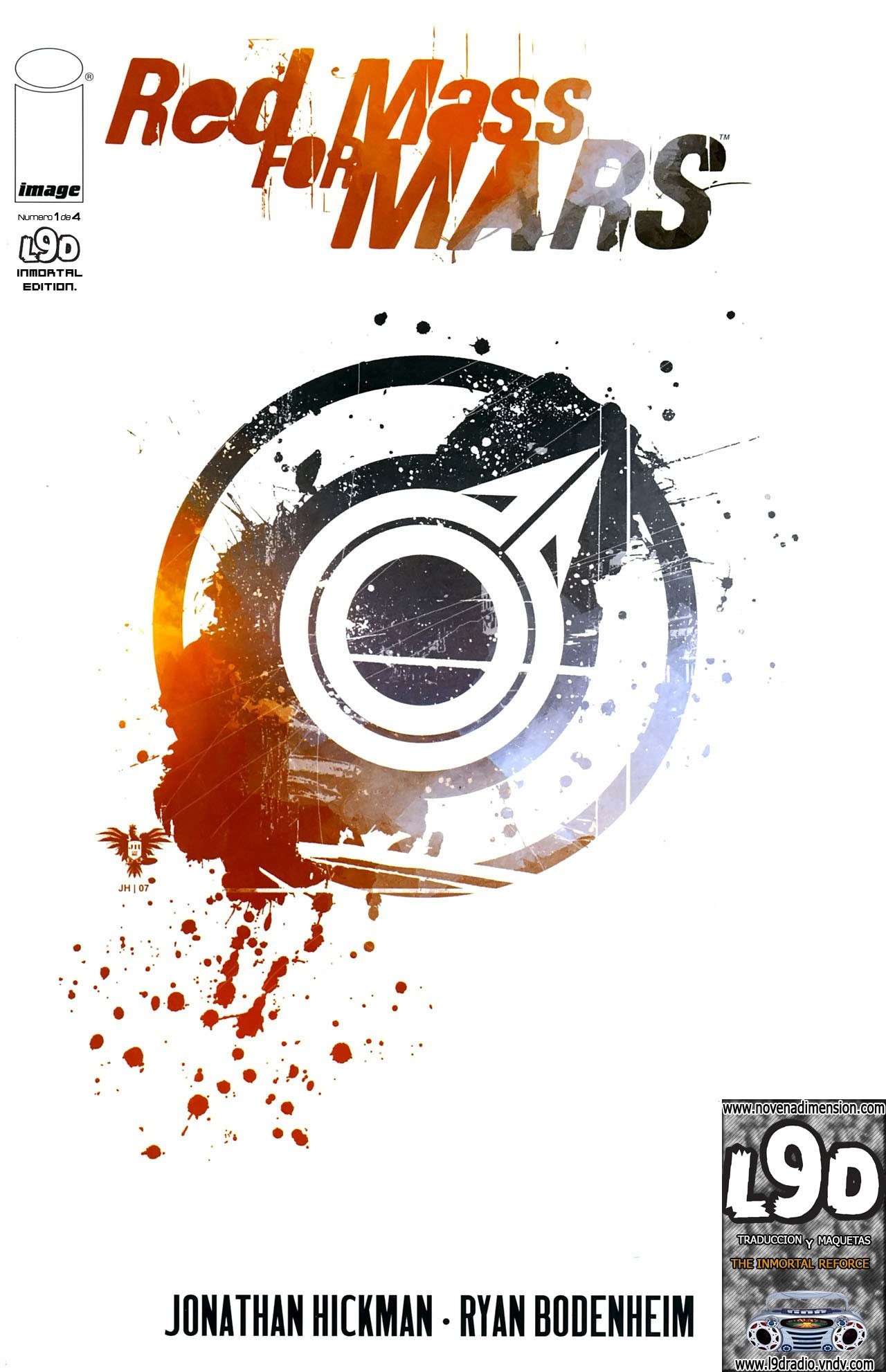 Portada ampliada de Red Mass for MARS