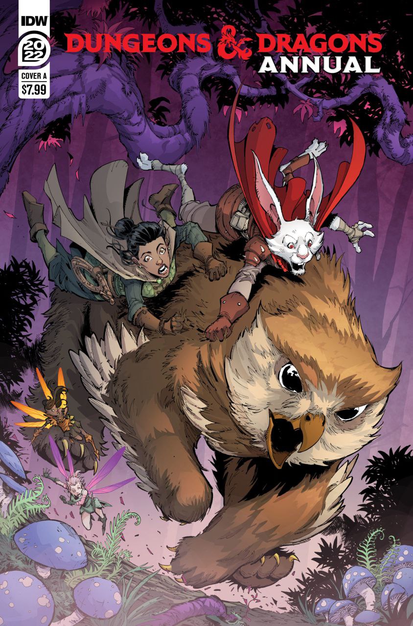 Portada ampliada de DUNGEONS & DRAGONS ANNUAL