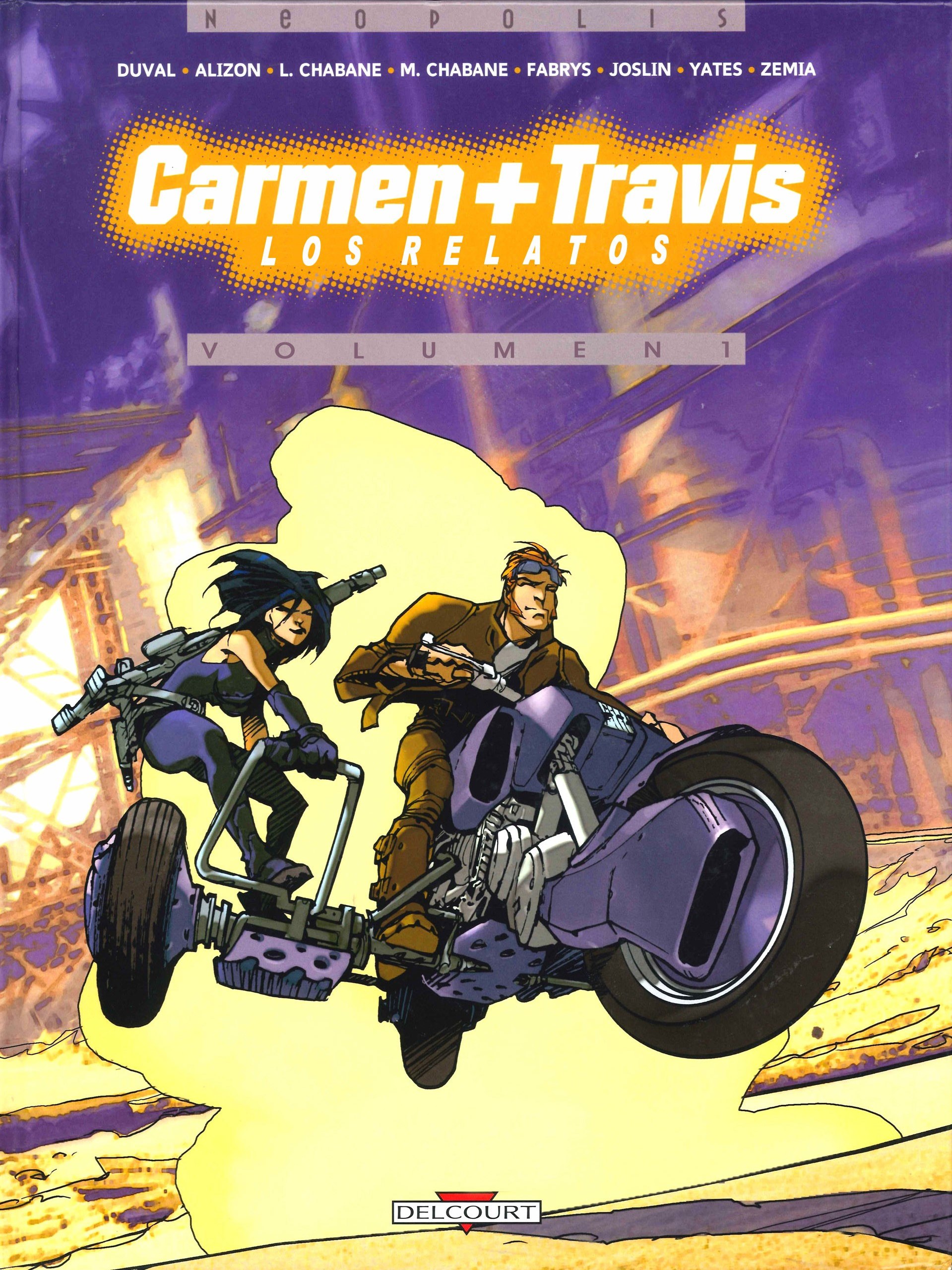 Portada ampliada de Carmen + Travis Los Relatos
