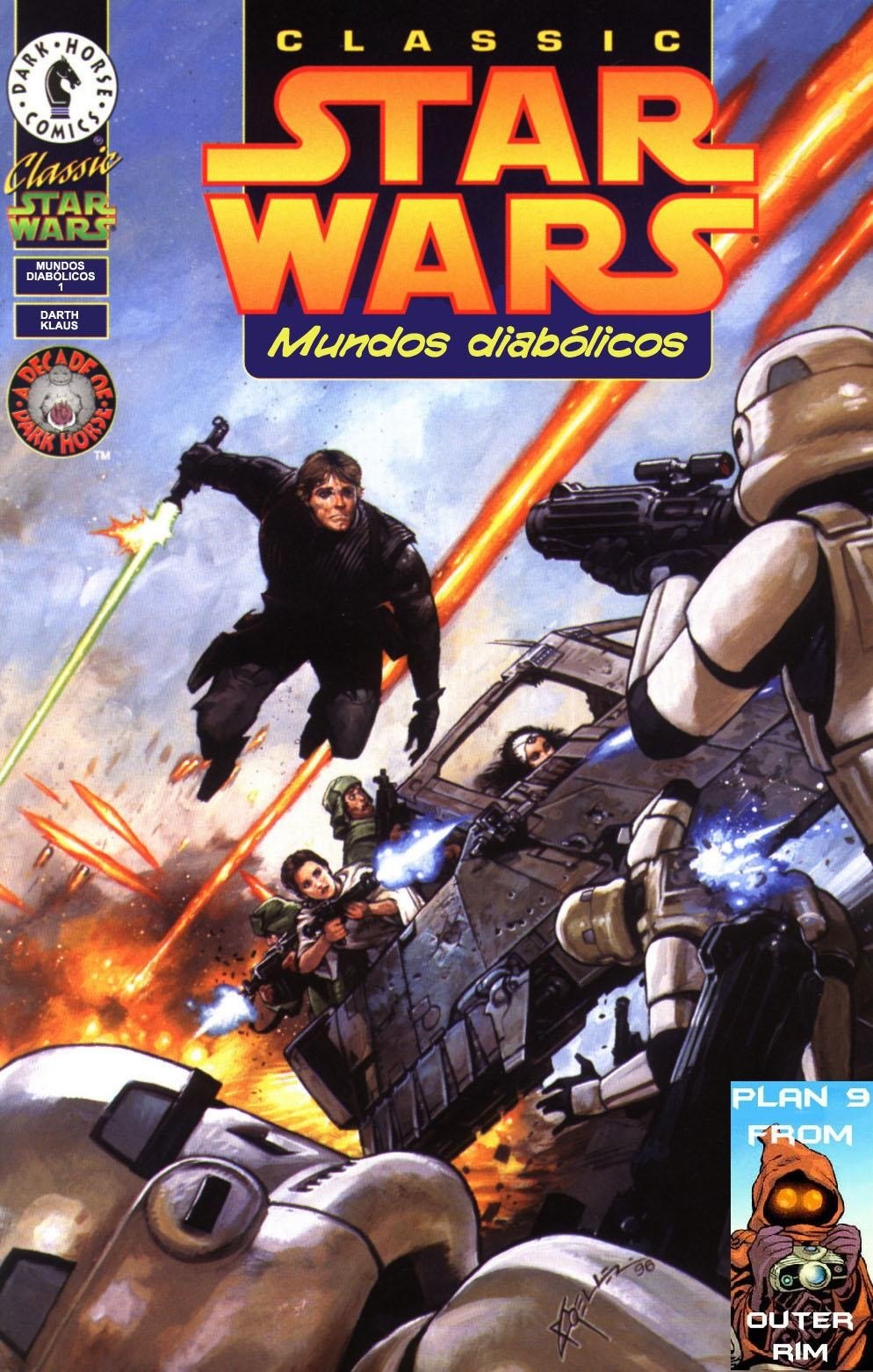 Portada ampliada de CLASSIC STAR WARS Mundos diabólicos