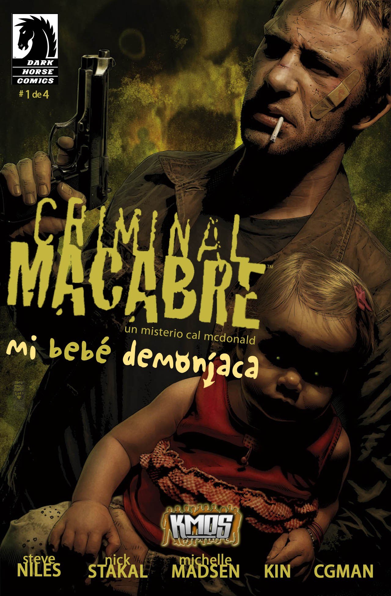 Portada ampliada de Criminal Macabre Mi bebe demoniaca
