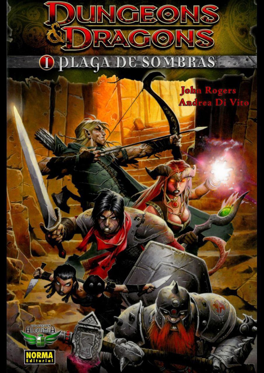 Portada ampliada de DUNGEONS & DRAGONS