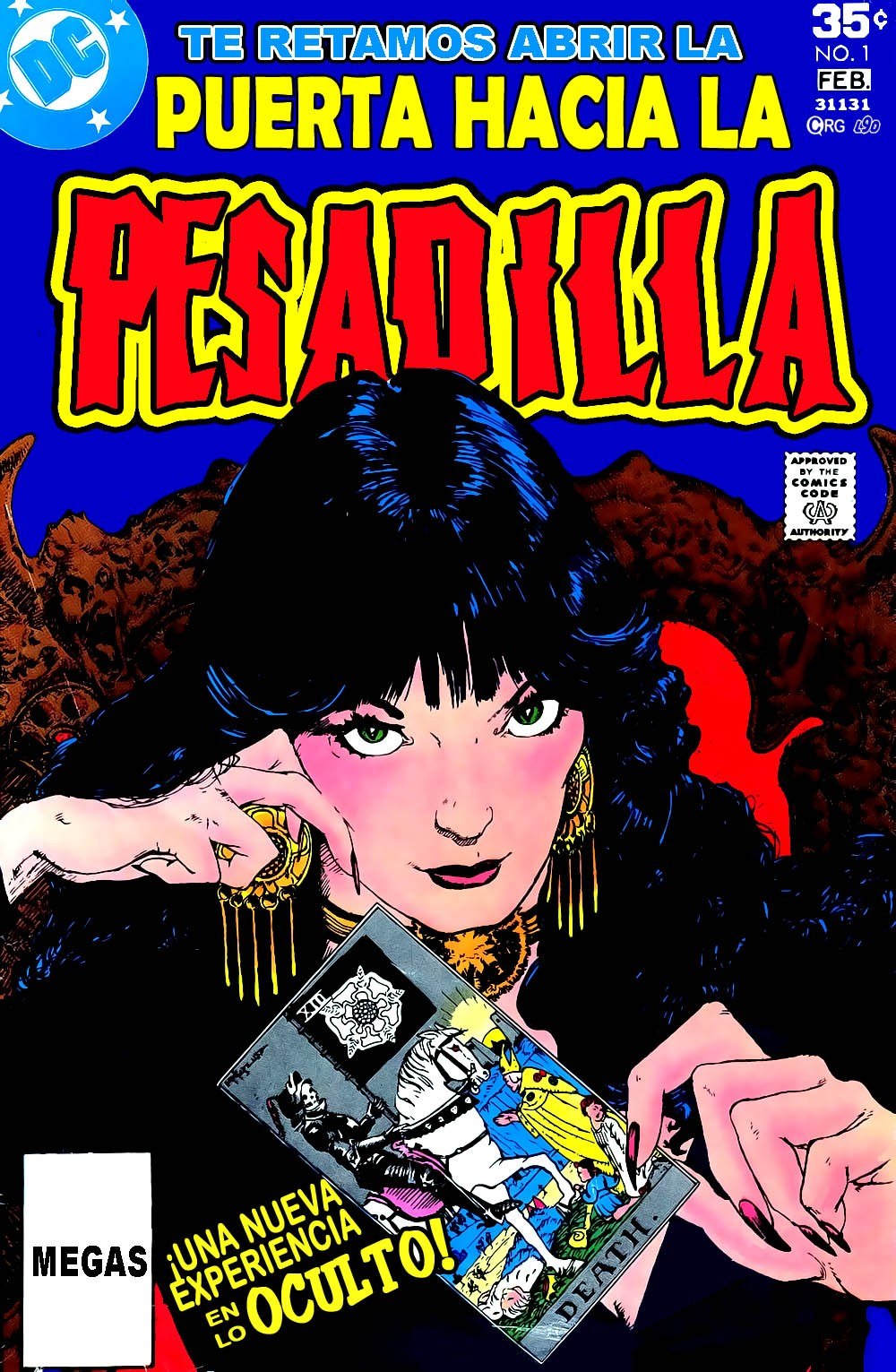 Portada ampliada de Pesadilla