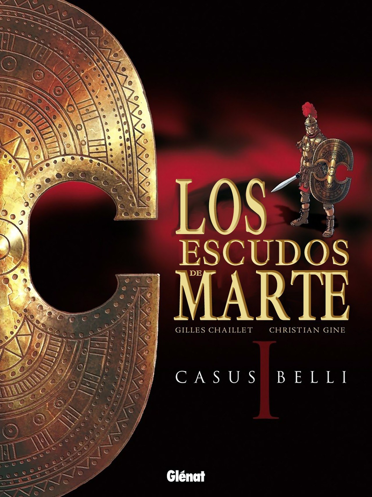 Portada ampliada de LOS ESCUDOS DE MARTE