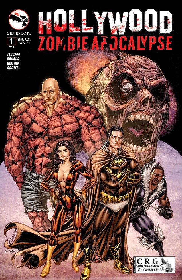 Portada ampliada de HOLLYWOOD ZOMBIE APOCALYPSE