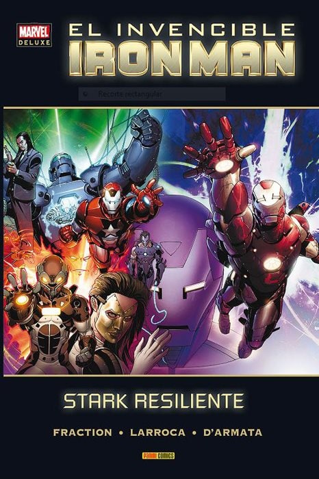 Portada ampliada de EL INVENCIBLE IRON MAN