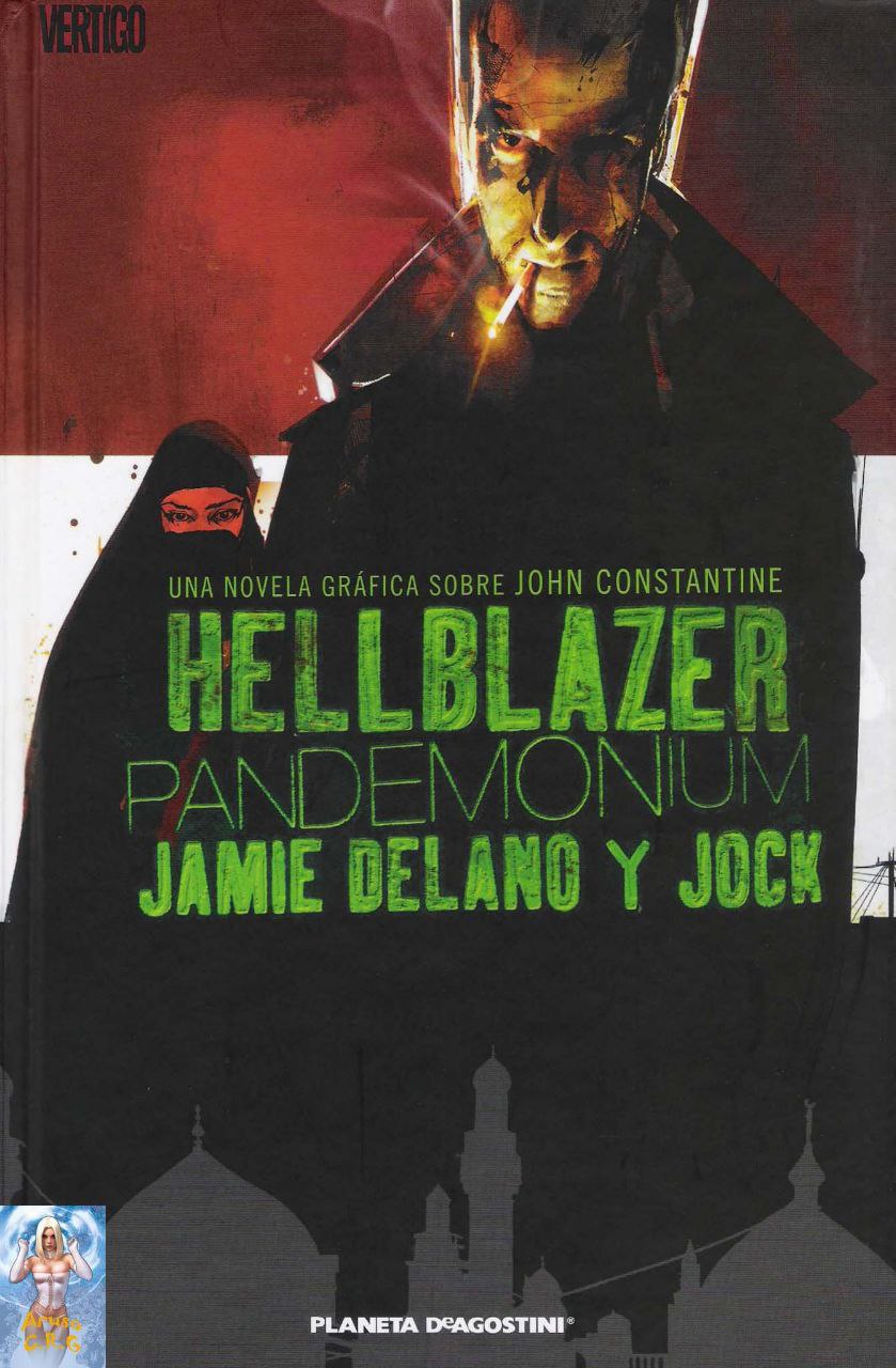 Portada ampliada de HELLBLAZER PANDEMONIUM