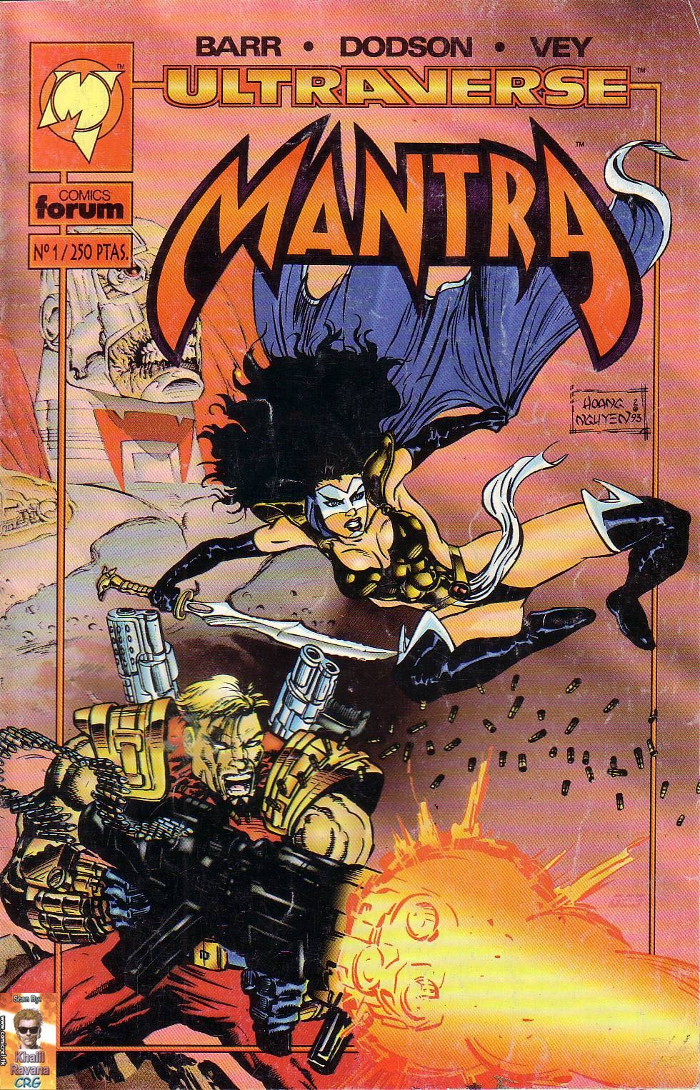 Portada ampliada de ULTRAVERSE MANTRAS