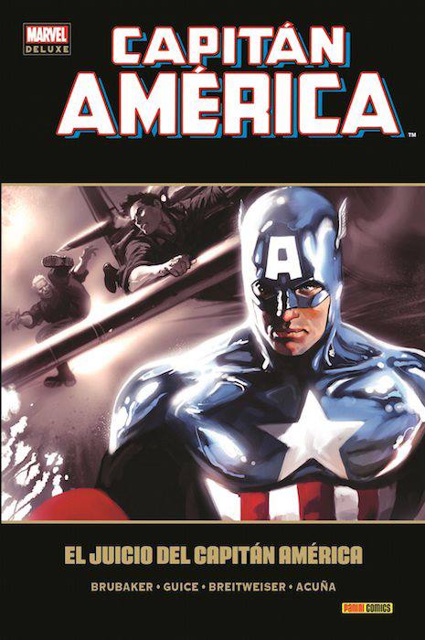 Portada ampliada de Capitán América