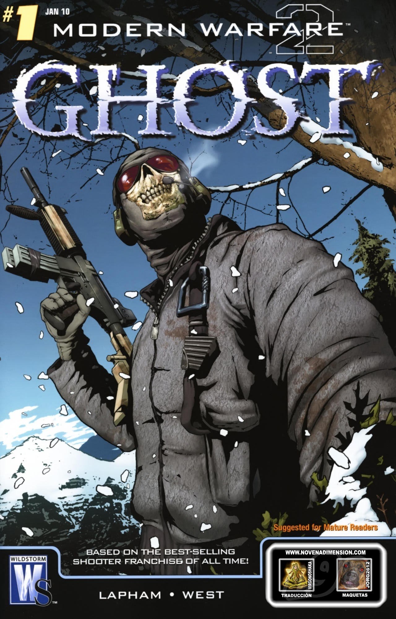 Portada ampliada de Ghost