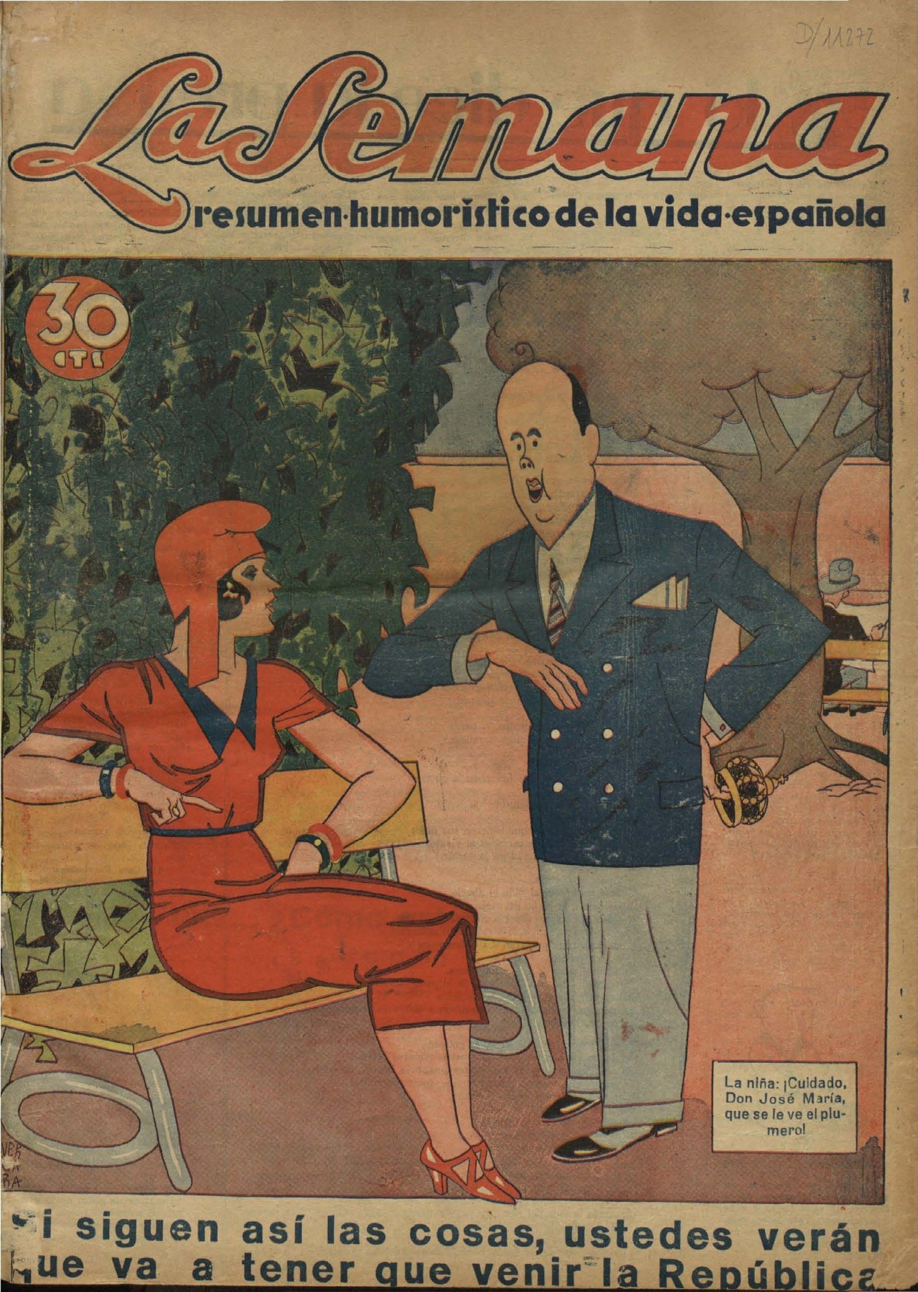 Portada ampliada de La Semana