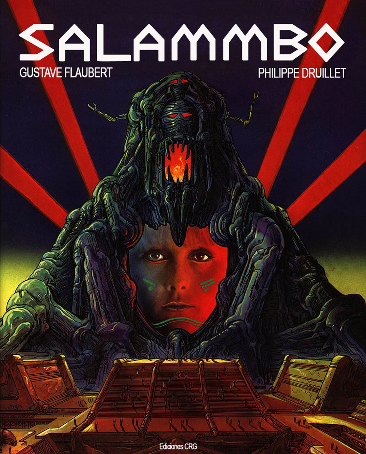 Portada ampliada de SALAMMBO