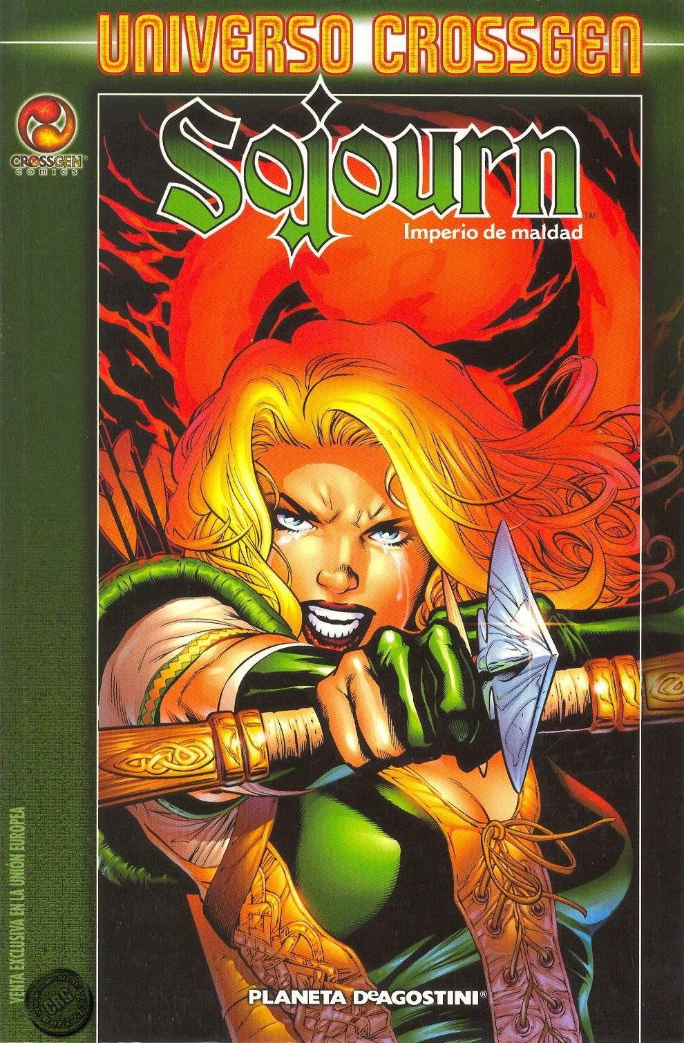 Portada ampliada de Sojourn Imperio de maldad