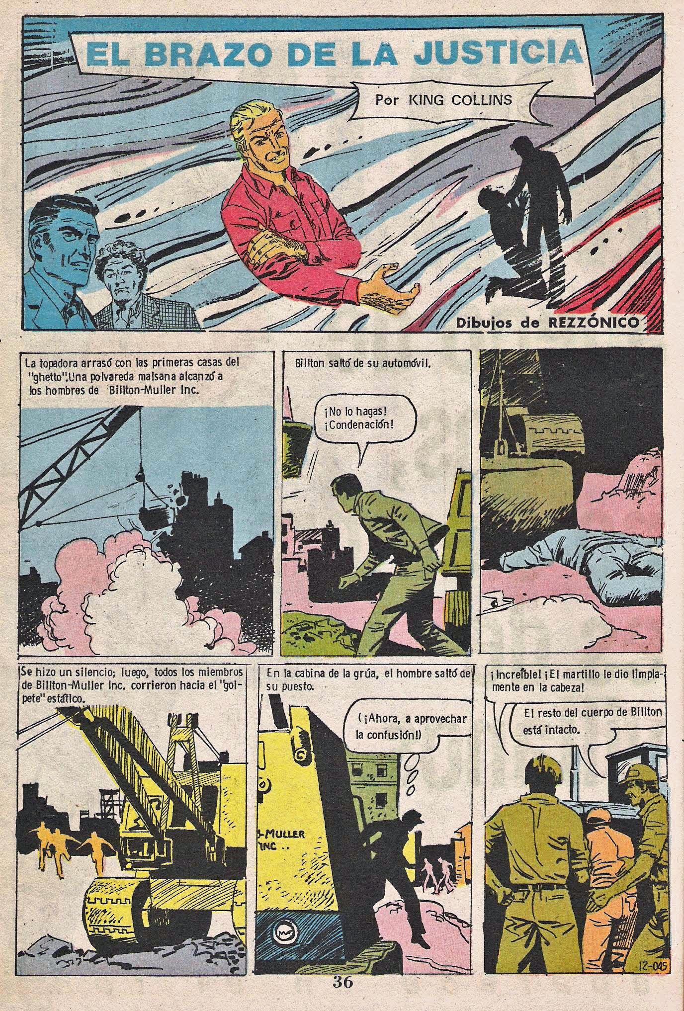 Portada ampliada de EL BRAZO DE LA JUSTICIA