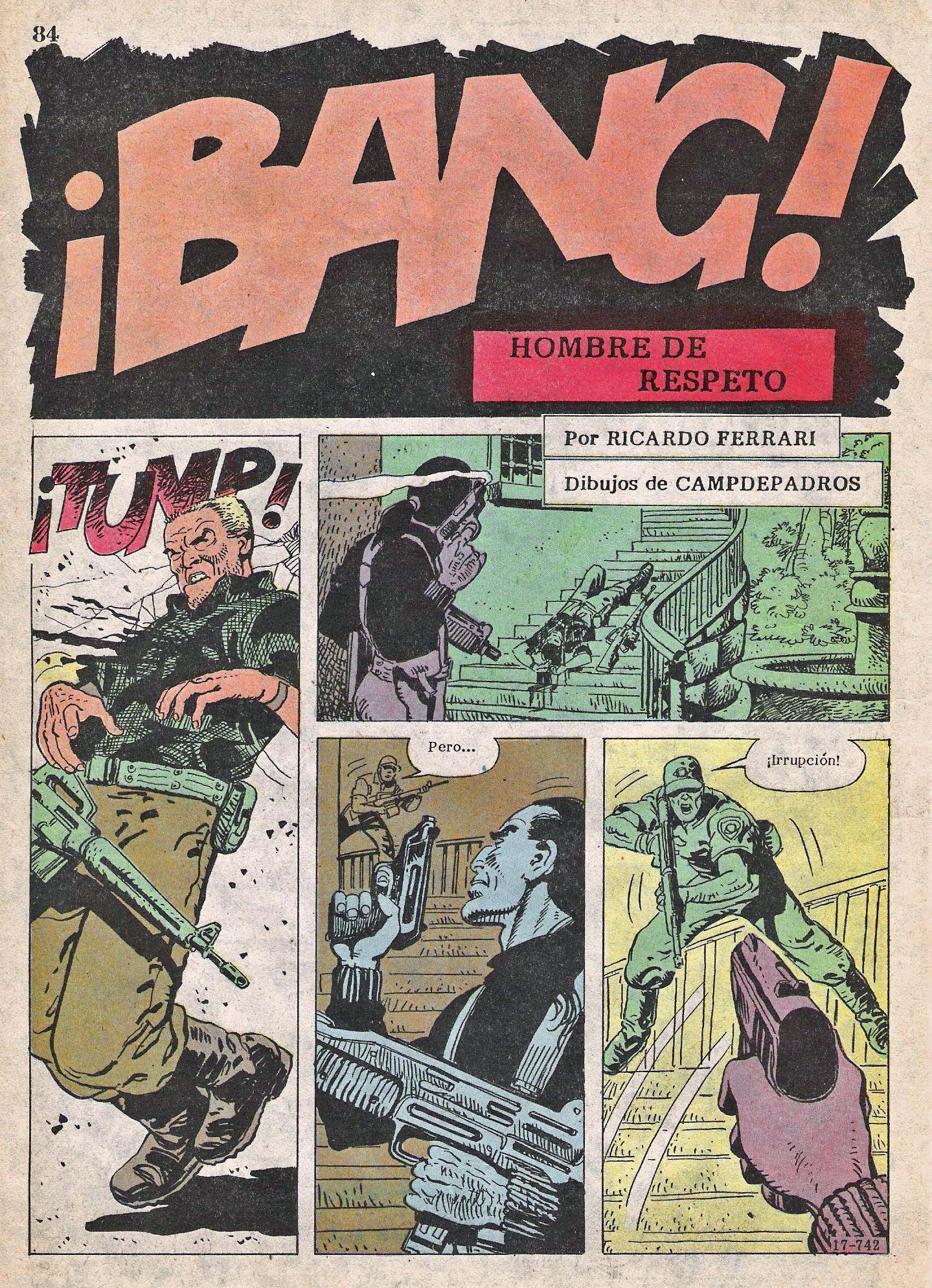 Portada ampliada de ¡BANG!