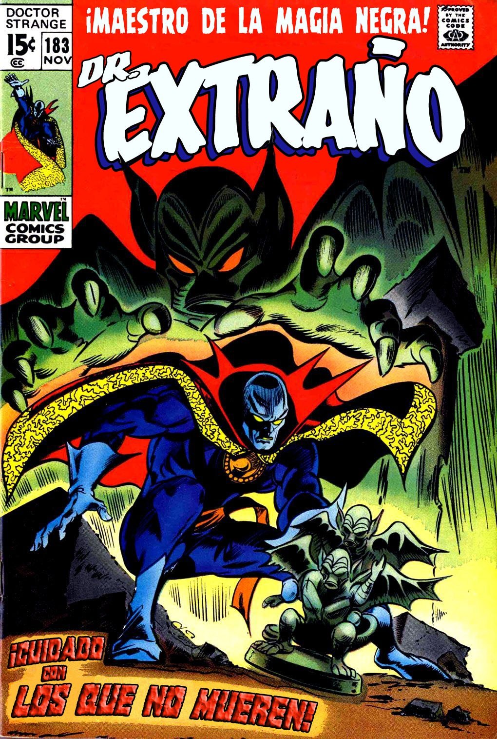 Portada ampliada de Dr. Extraño