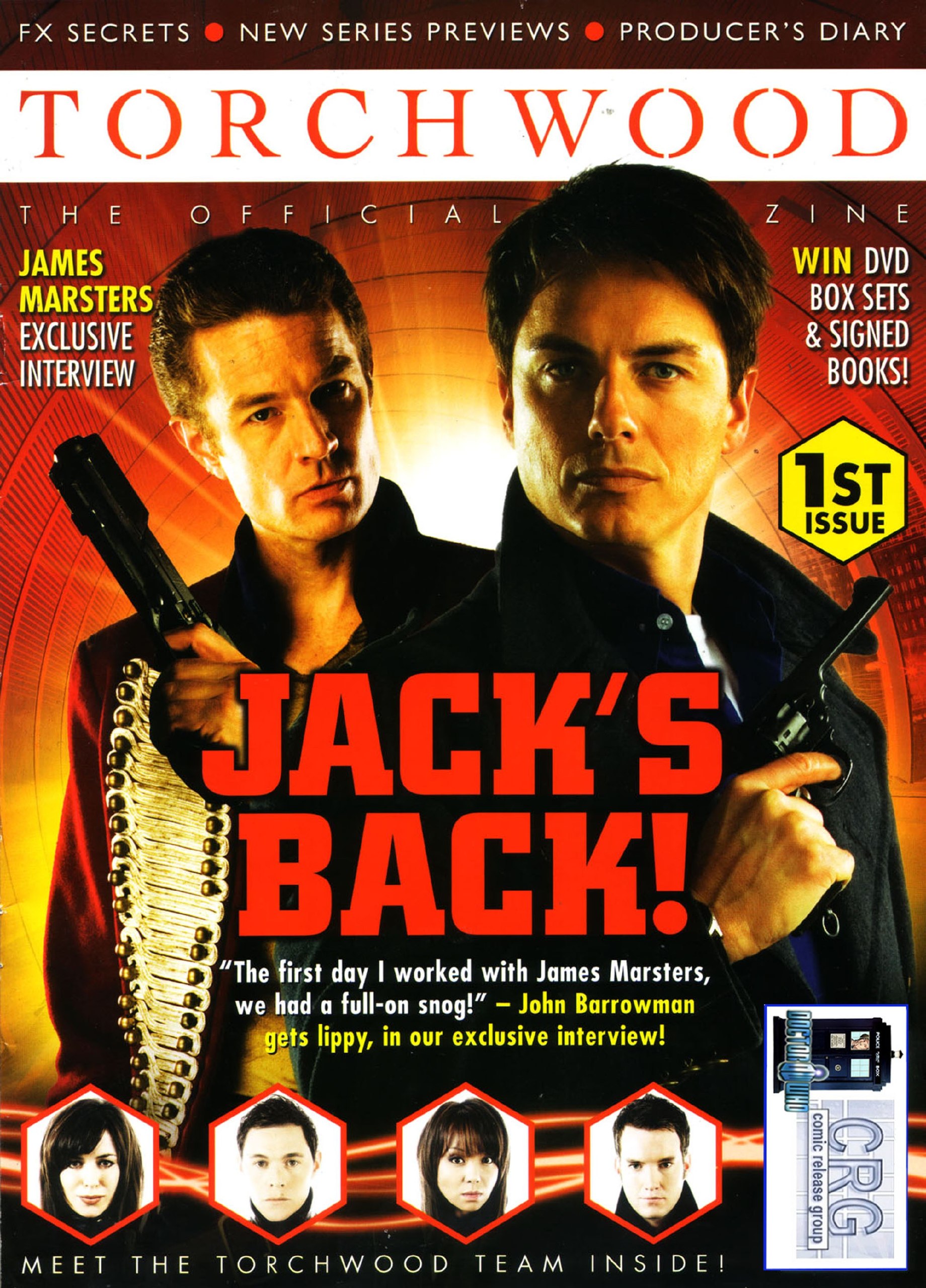Portada ampliada de TORCHWOOD