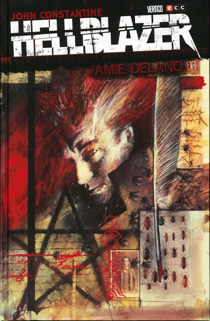 Portada ampliada de Hellblazer