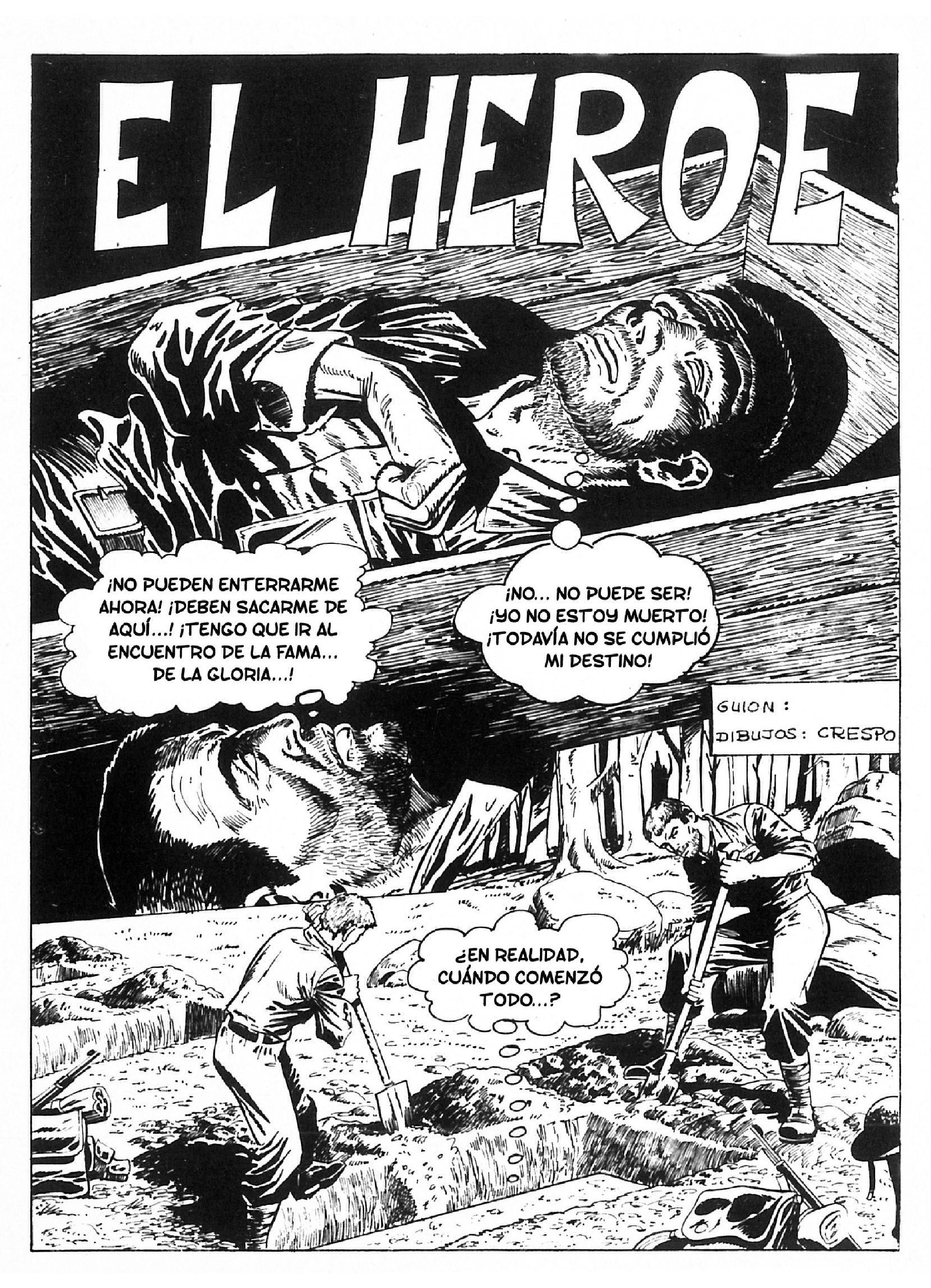 Portada ampliada de EL HEROE