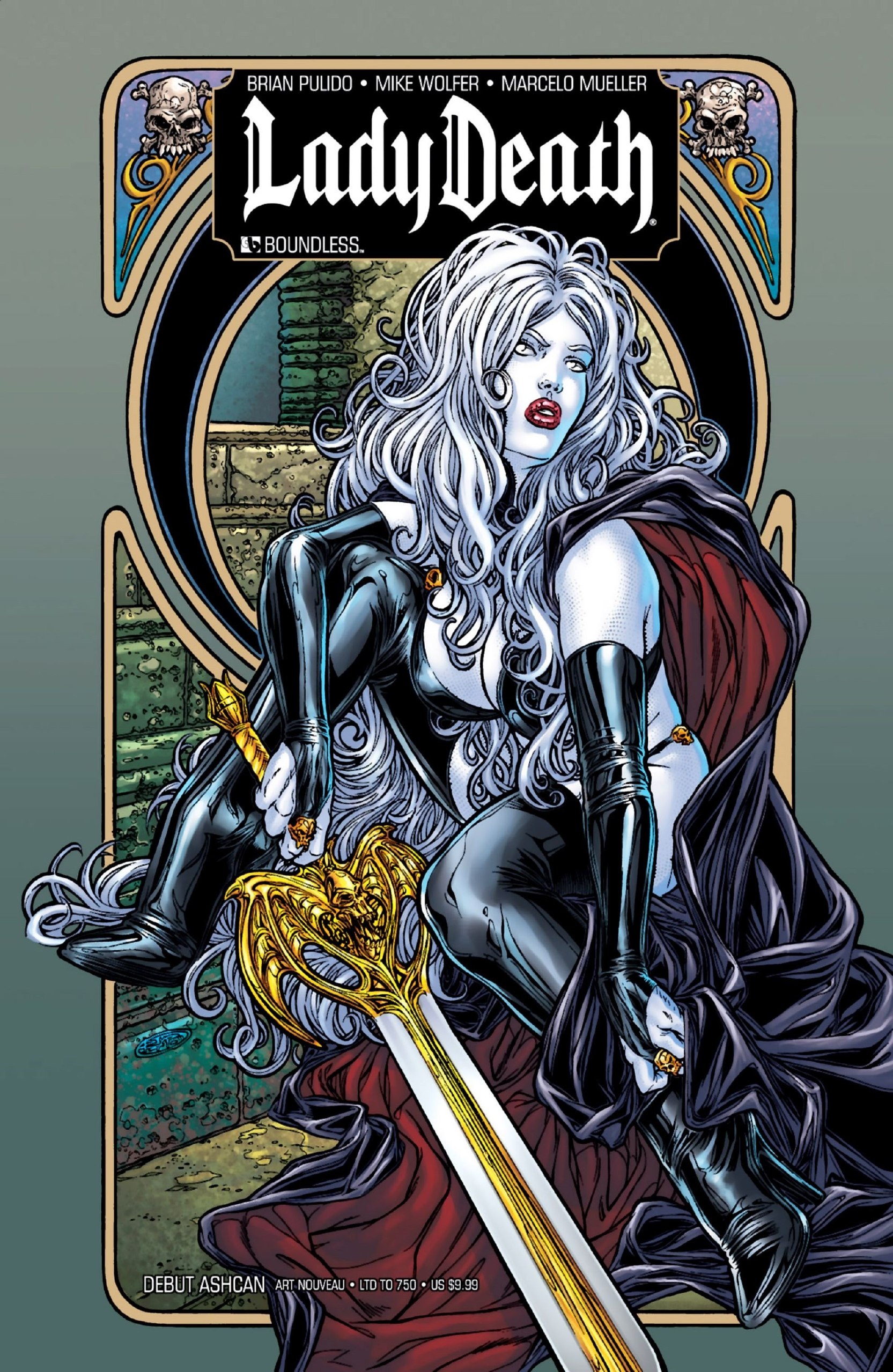 Portada ampliada de Lady Death