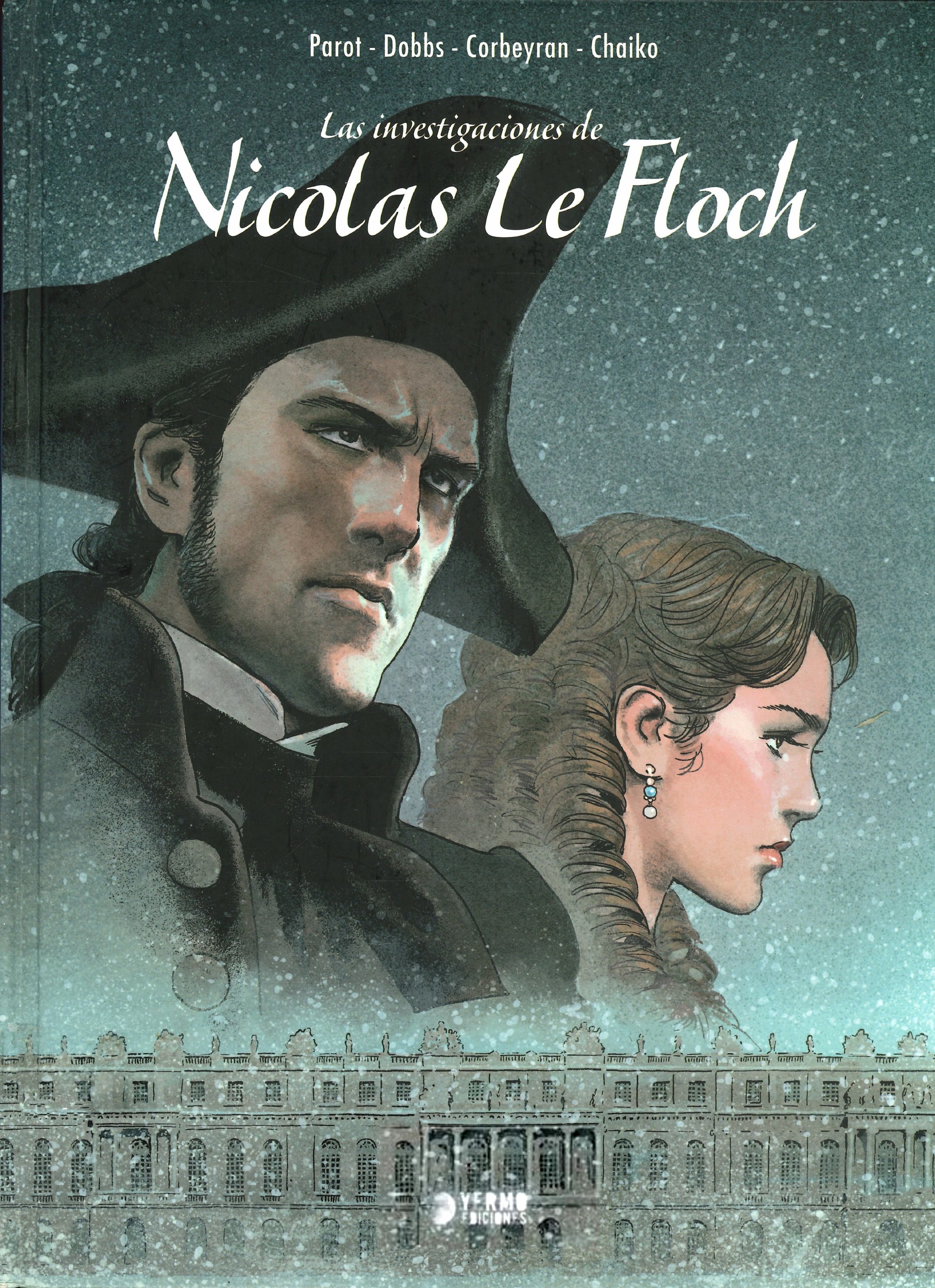Portada ampliada de Las investigaciones de Nicolas Le Floch