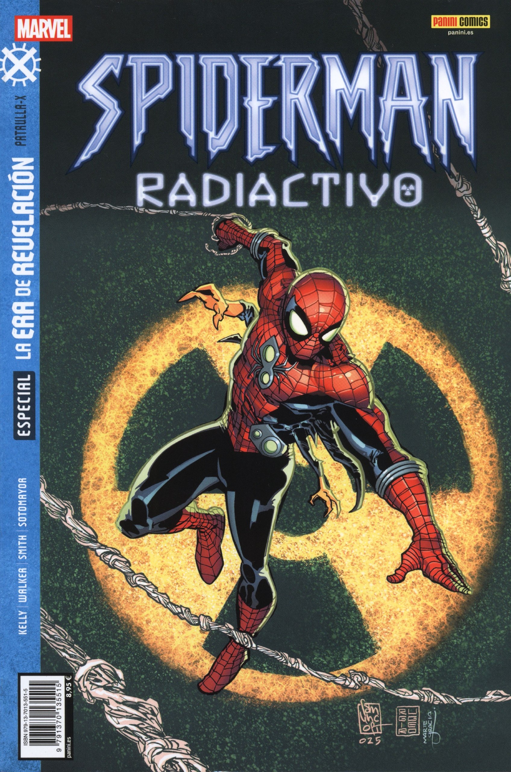 Portada ampliada de SPIDERMAN RADIACTIVO
