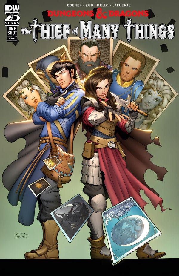 Portada ampliada de Dungeons & Dragons: The Thief of Many Things #1