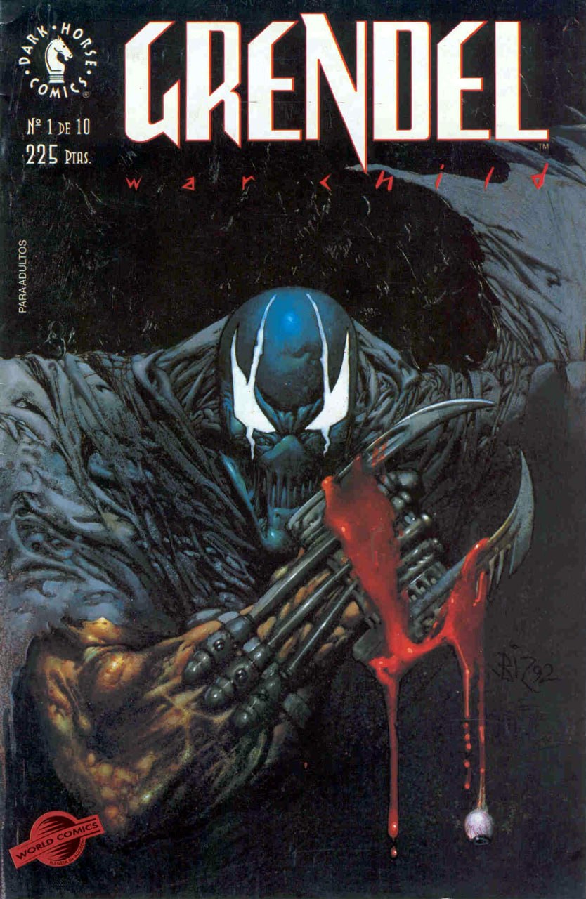 Portada ampliada de GRENDEL