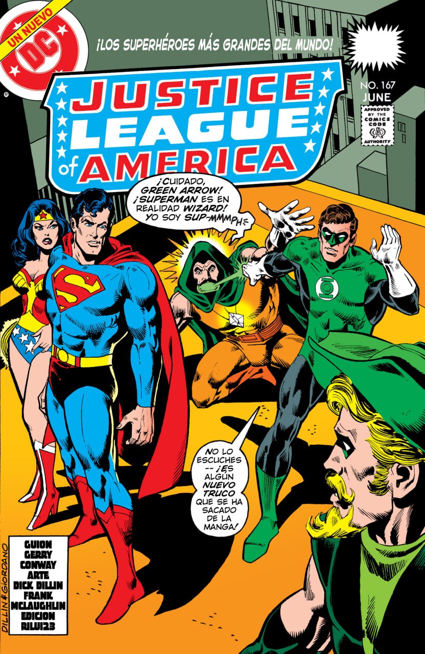 Portada ampliada de Justice League of America