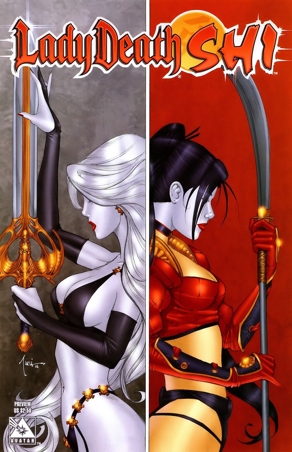 Portada ampliada de Lady Death SH!
