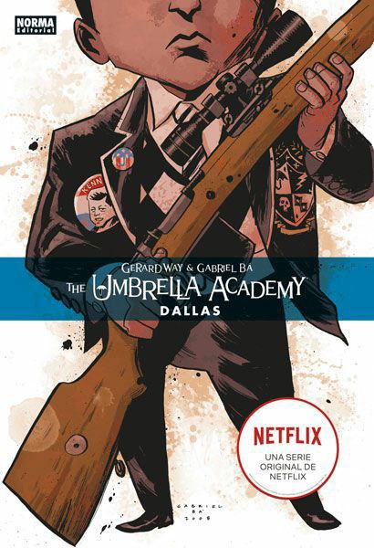 Portada ampliada de THE UMBRELLA ACADEMY DALLAS