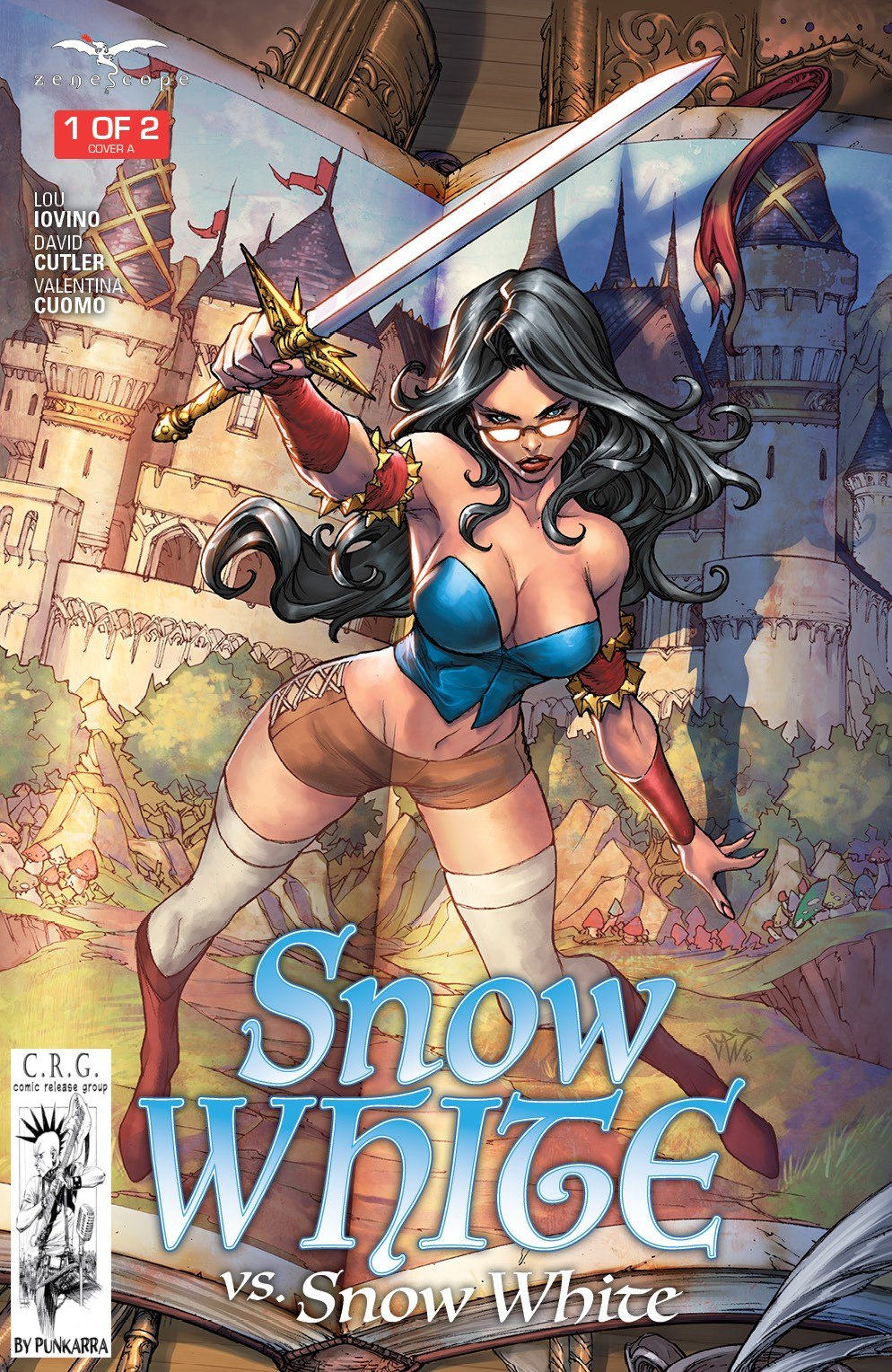 Portada ampliada de Snow White vs. Snow White