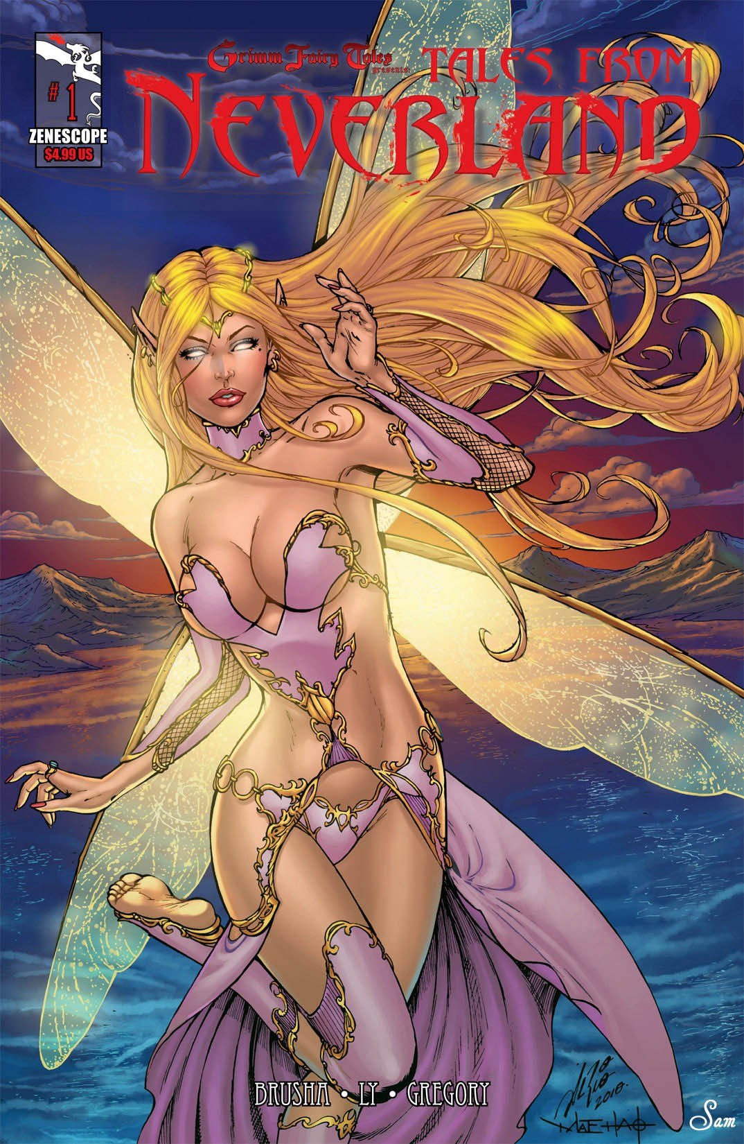 Portada ampliada de Fairy Moon in Neverland