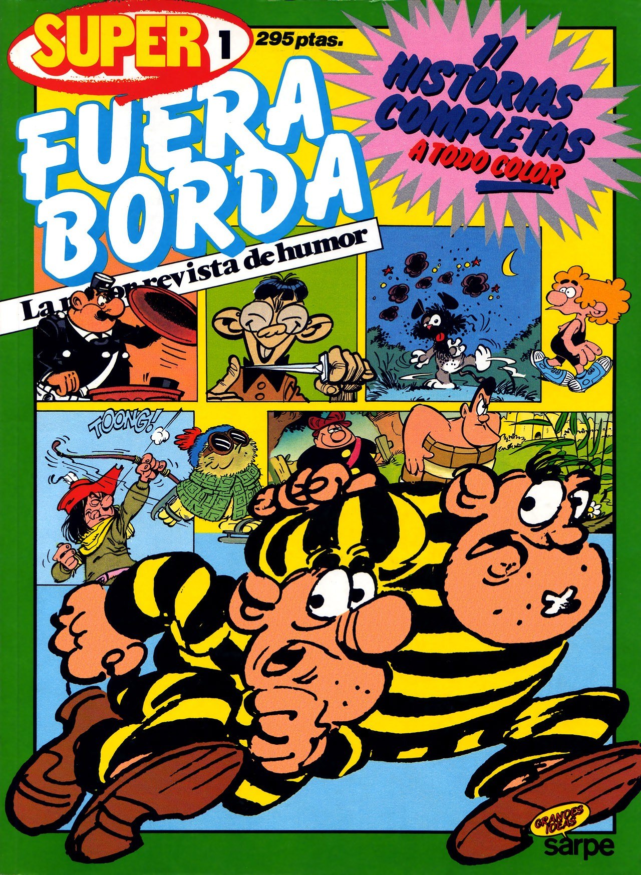 Portada ampliada de FUERA BORDA
