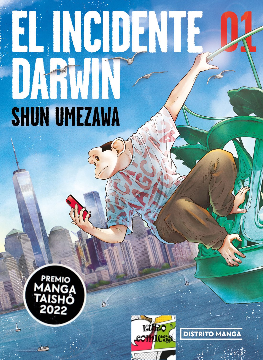Portada ampliada de EL INCIDENTE DARWIN
