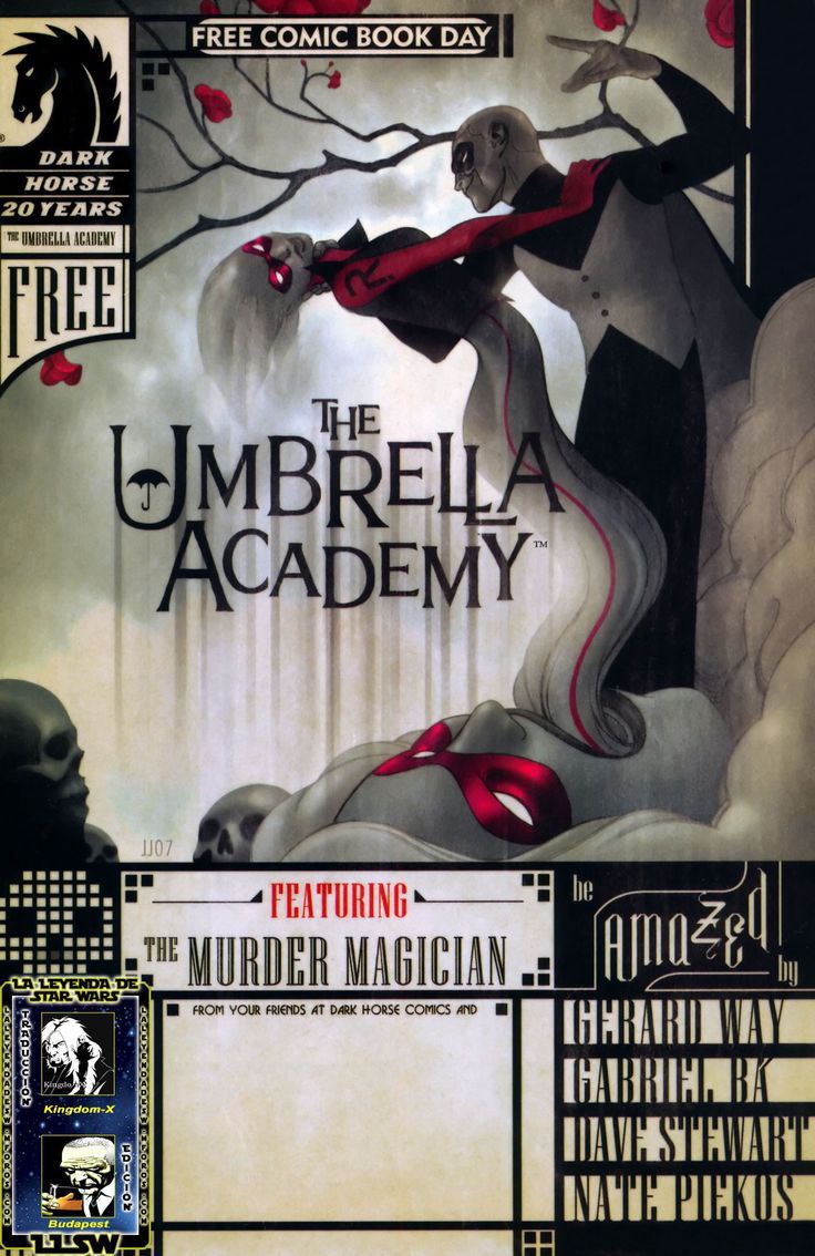 Portada ampliada de The Umbrella Academy