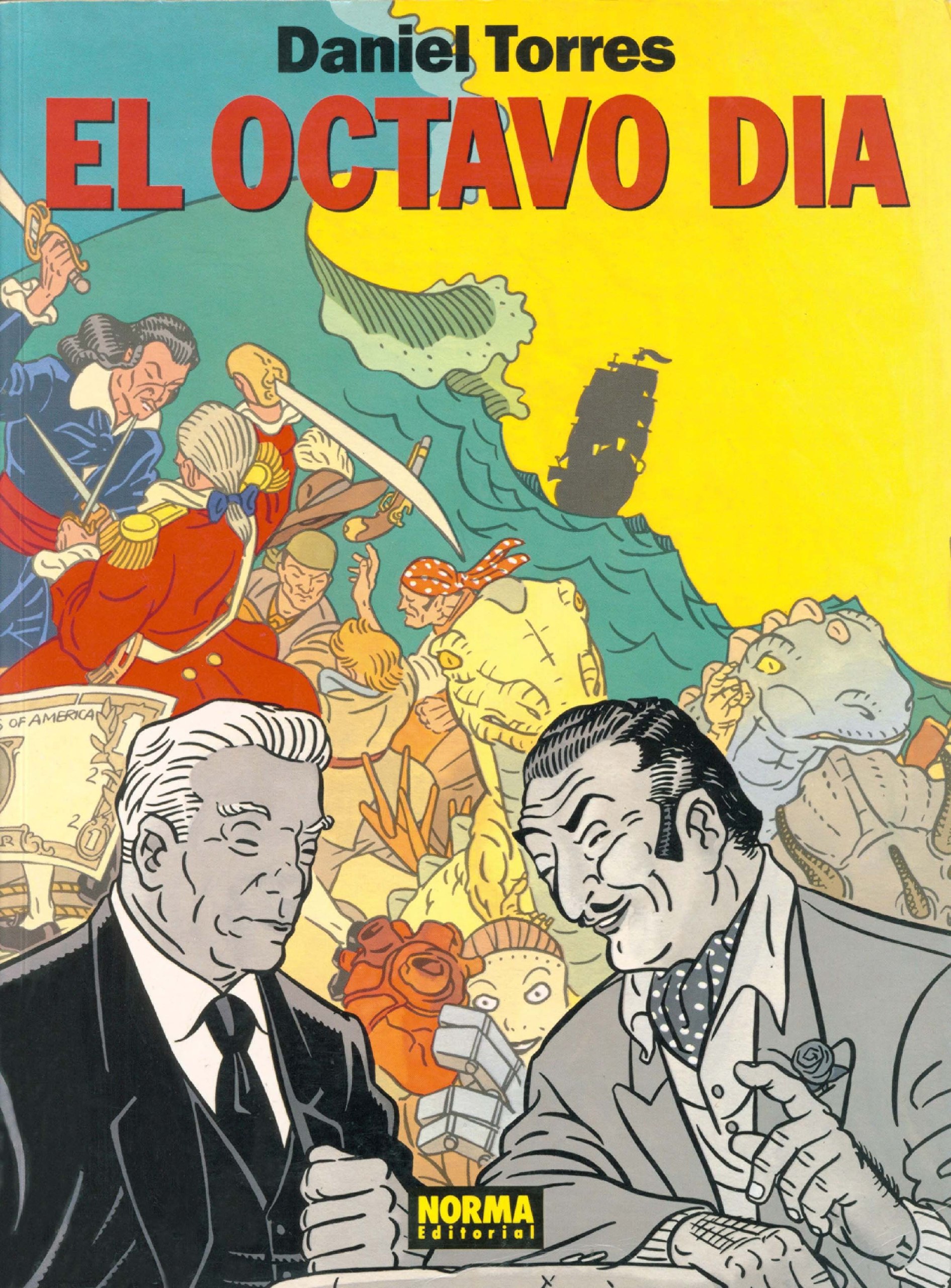 Portada ampliada de EL OCTAVO DIA