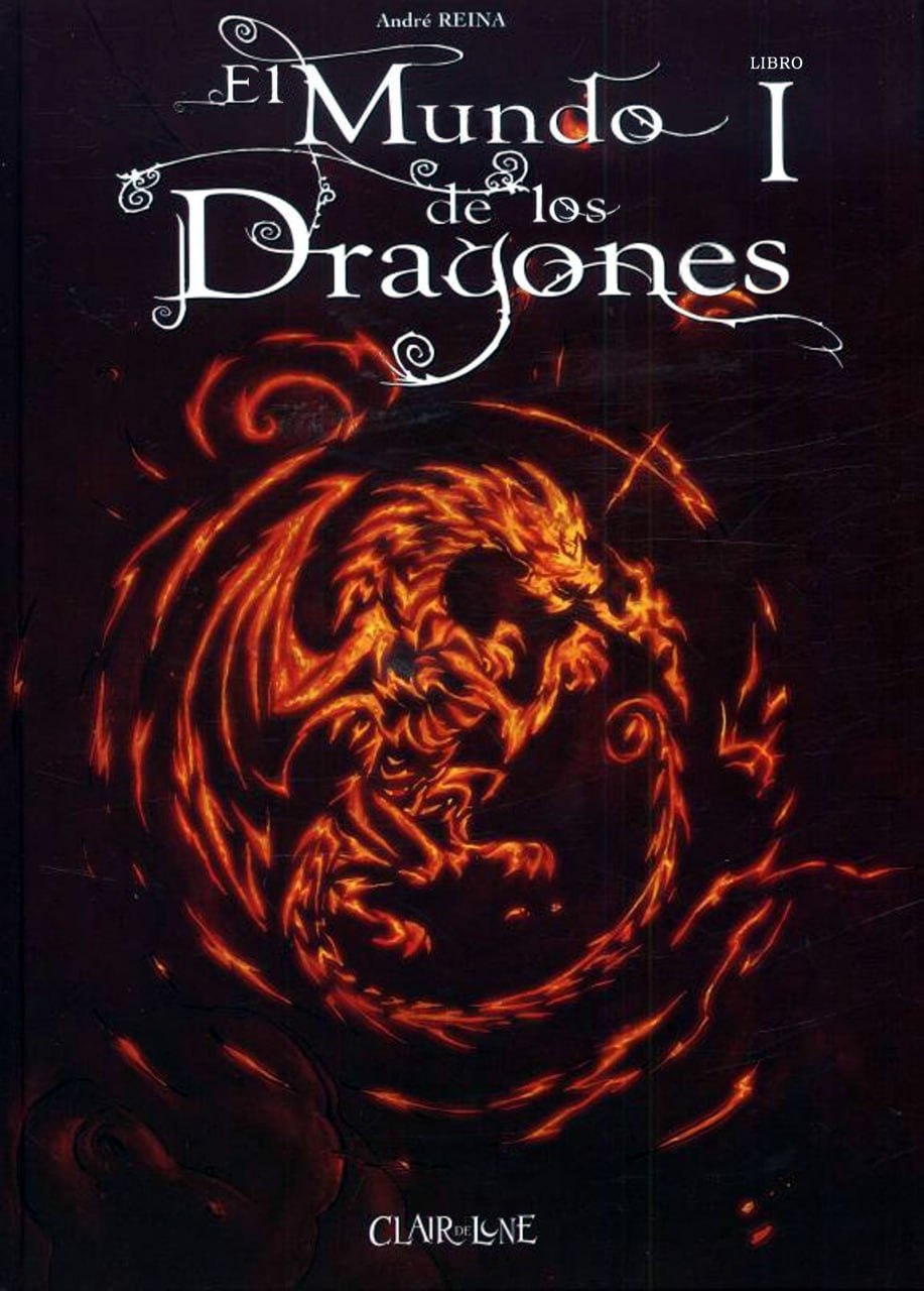 Portada ampliada de El Mundo de los Dragones