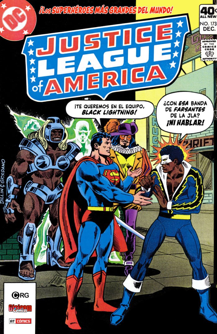 Portada ampliada de JUSTICE LEAGUE of AMERICA