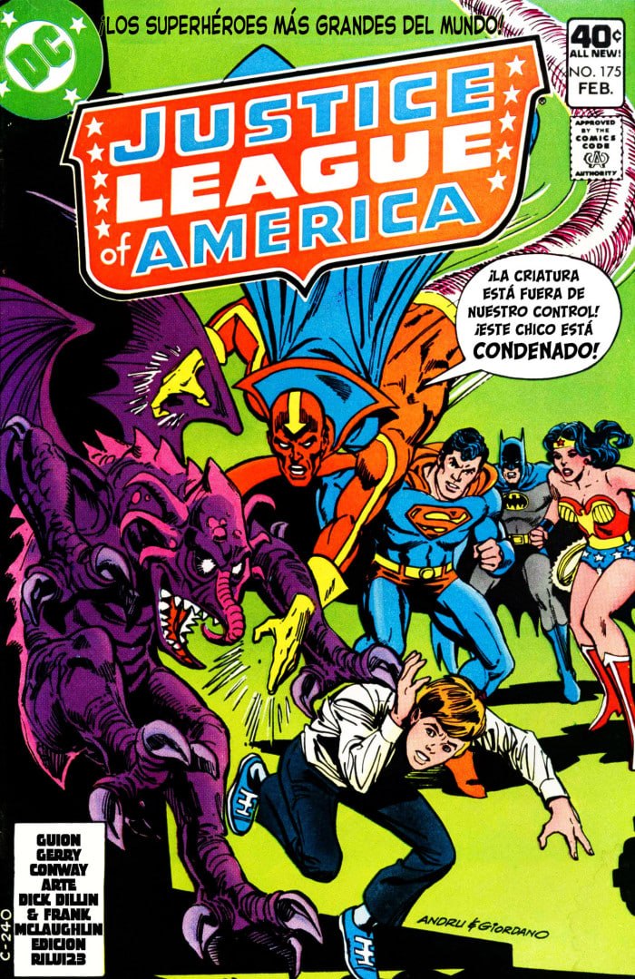 Portada ampliada de JUSTICE LEAGUE of AMERICA