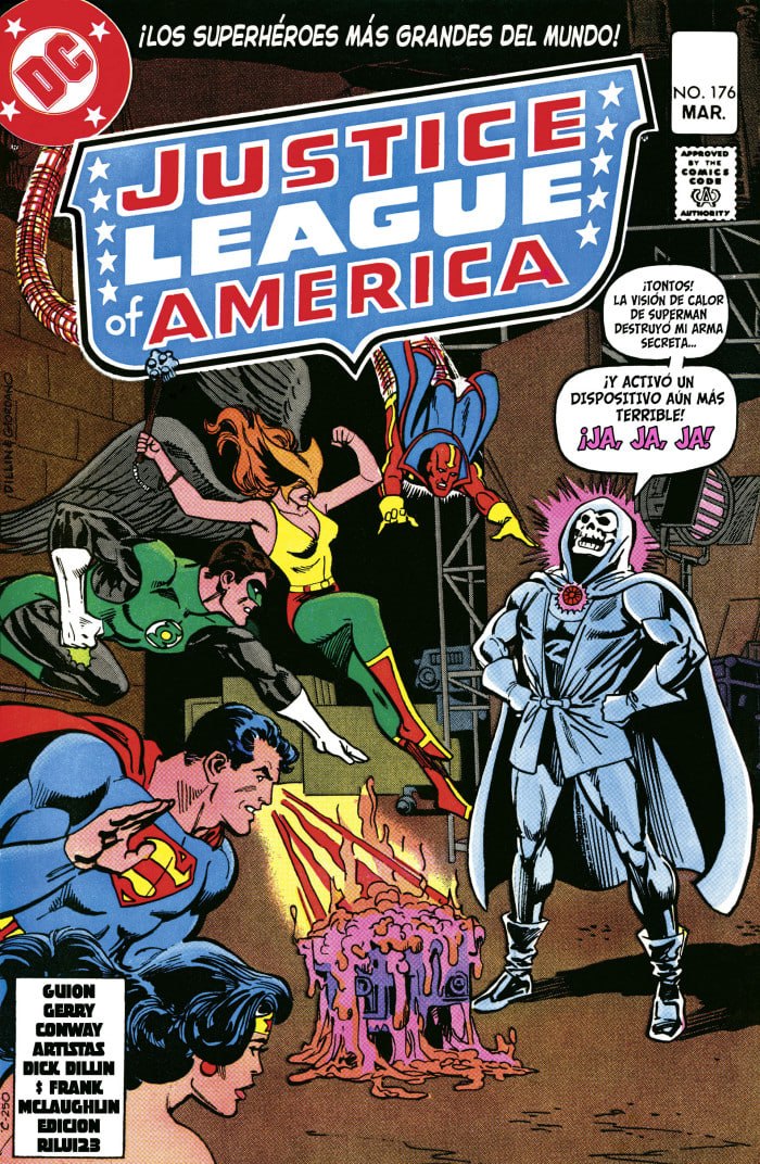 Portada ampliada de JUSTICE LEAGUE of AMERICA