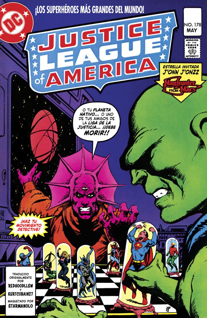 Portada ampliada de JUSTICE LEAGUE of AMERICA